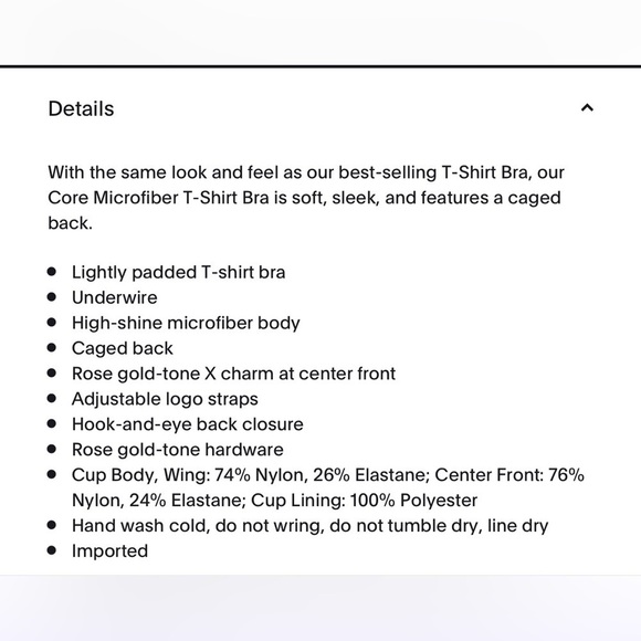 Savage X Fenty Core Mocrofiber T-shirt Bra 36 DDD in black caviar - Picture 4 of 11